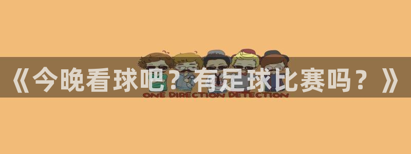 《今晚看球吧？有足球比赛吗？》